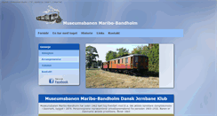 Desktop Screenshot of museumsbanen.dk